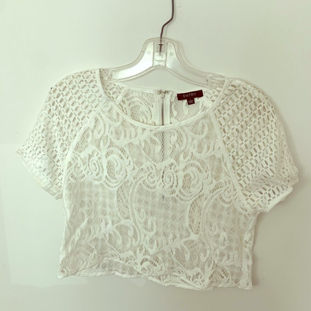 Lace Crop Top 